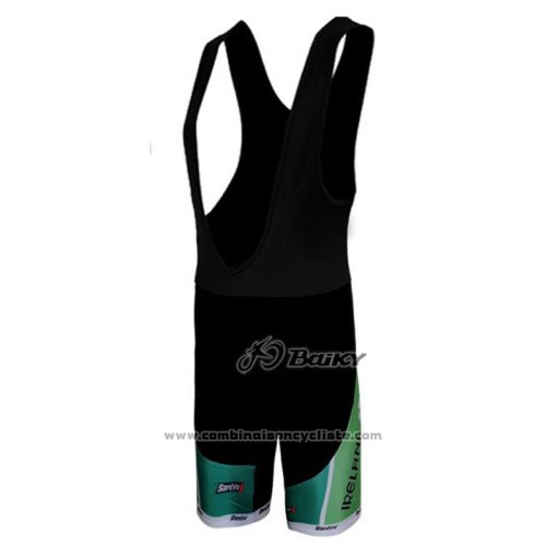 2012 Maillot Cyclisme Irlande Blanc et Vert Manches Courtes et Cuissard
